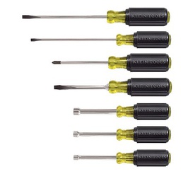 [103011063004] KLEIN NO.55152 7-Piece Multiple Application Screwdriver &amp; Nut Driver Set