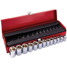 [103001071075] KLEIN NO.65506 13-Piece 3/8-Inch Drive Socket Set-Metric Weight (1.33 IBS)