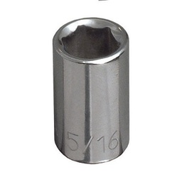 [103001071082] KLEIN NO.65604 1/4-Inch Drive-Standard 6-Point Sockets Size 5/16&quot;