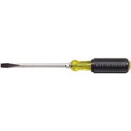 [103002063007] KLEIN NO.602-4 Keystone Tip Screwdriver HD Round Shanks size 6mm x 4&quot; (102mm)