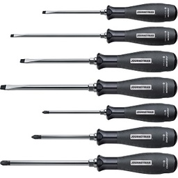 [103011063036] KLEIN NO.JSDS02 Screwdriver Set Journeyman 7-Piece