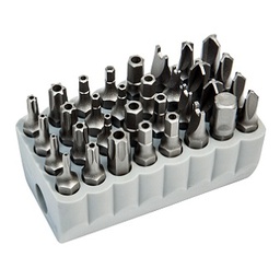 [103018063002] KLEIN NO.32525 32-Piece Tamperproof Tip Bit Set