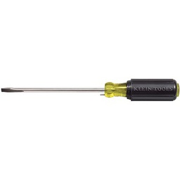 [103020063006] KLEIN NO.605-4B Wire Bending Cabinet Tip Screwdrivers Round shank size 6mm x 4&quot; (102mm.)