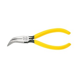 [104003063045] KLEIN NO.D302-6 Curved Long Needle Nose Pliers size 6-3/8&quot; (162mm.)