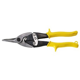 [111010063011] KLEIN NO.1102S Snips AviationStraight Hand Cut Yellow-Handle