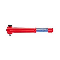 [122001345003] KNIPEX NO.98 43 50 Torque Wrenches with Driving Square 1/2&quot;, Reversible, 385mm., 5-50Nm.