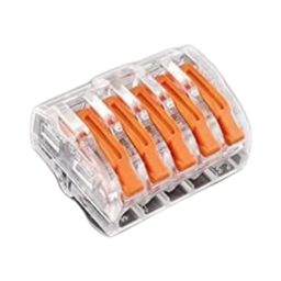 [013000001111] เทอร์มินอลต่อสาย TAKAMURA No.PC625 Releasable wire connector 5 port