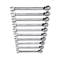 [102050115002] SNAP-ON NO.SOEXRM710 Set Wrench Metric Combination FD Plus Ratcheting Box/Open End 12P 10pcs.