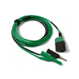 [120000000159] PICOSCOPE No.TA477 Green Premium Test Lead: PicoBNC+ to 4 mm, 5 meter