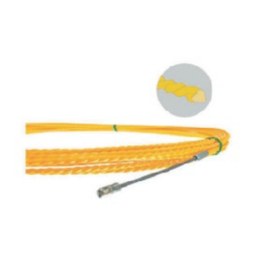 [E18609] ฟิชเทป TAKAMURA NO.S5215 PET Single -Twisted 5.2 mm. x 15 m. (YELLOW)