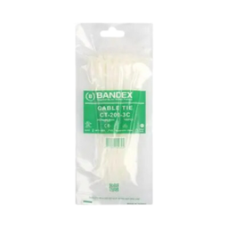 [E17554] เคเบิ้ลไทร์สีขาว BANDEX NO.CT-150-3C Cable tie : White , 6&quot;( 150 mm.x 3.6 mm)