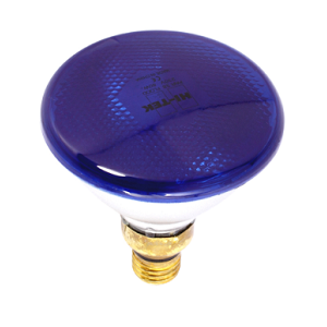 หลอด PAR 38 HI-TEK ขนาด 80W 230V-E27 สีน้ำเงิน