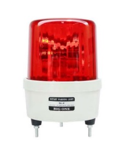 ไฟสัญญานชนิดหมุน BIG ONE #2 Alarm Light Rotary : Red , 12V