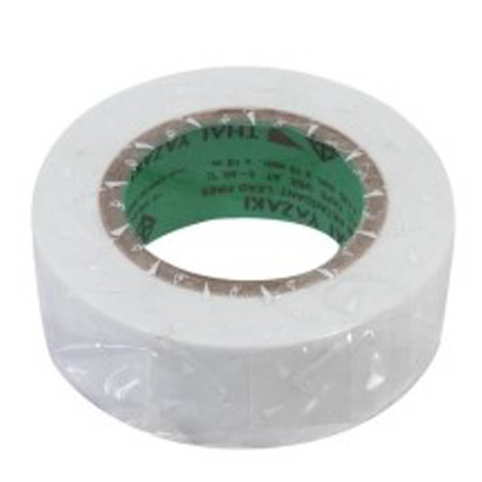 เทปพันสายไฟ สีขาว THAI YAZAKI Vinyl tape : White , 3/4&quot;x30&quot;