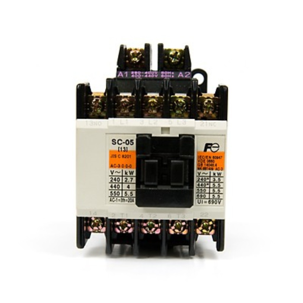 แมกเนติกคอนแทคเตอร์ FUJI No.SC-05 Magnetic Contactor , 220VAC