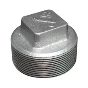 ปลั๊กอุดเหล็ก Galvanized Square Plug , 1/2&quot;