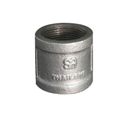 ข้อต่อตรงเหล็ก Galvanized Coupling ขนาด 1/2&quot;