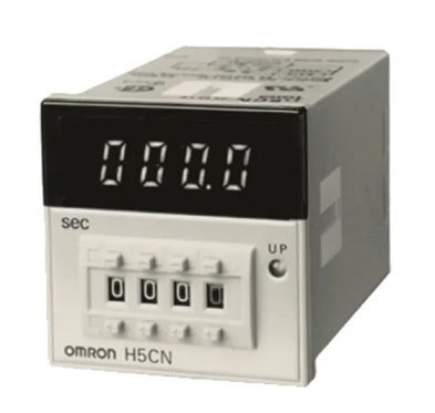 ไทม์เมอร์ OMRON NO.H5CN-XDNM Panel Mount Surface Mount Single Function Timer Relay , 100-240 VAC 1 M - 99 H 59 M