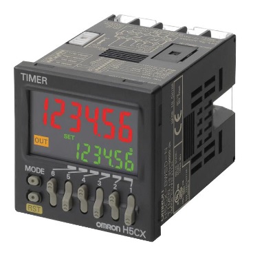 ดิจิตอลไทม์เมอร์ OMRON NO.H5CX-ASD Digital timer 12-24 VDC 9.999 S - 999.9 HR