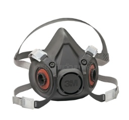 หน้ากากกรองสารพิษ 3M No.6200 Half Facepiece Reusable Respirator (Medium size)