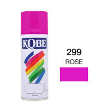 สีสเปรย์ KOBE No.299 Spray paint : ROSE , 400cc