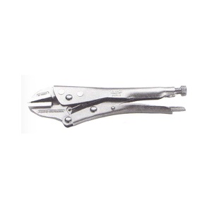 คีมล็อคปากตรง AIGO Grip pliers : Straight jaw , 10&quot;