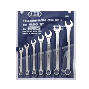 ชุดประแจแหวนข้างปากตาย AIGO Set Combination Ratcheting Head wrench , 3/8&quot; - 3/4&quot; (7pcs/ea)