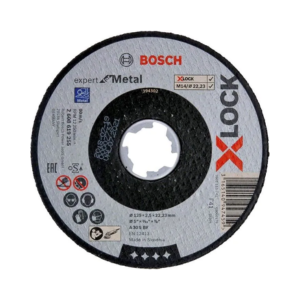 ใบตัดเหล็ก BOSCH No.2608619255 X-LOCK Expert for Metal , 125 x 2.5mm.