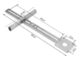 อุปกรณ์จับเร้าท์เตอร์ Trimmer Edge Guide Positioning Cutting board for Woodworking