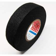 เทปผ้าพันสายไฟรถยนต์ TESA NO.51006-00030-00 cloth wire harness tape ,19mmx15M สำหรับใช้ในห้องเครื่อง