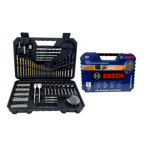 ชุดดอกสว่านและดอกไขควง 103 ชิ้น BOSCH No.2608594070 X-Line 103 Set of drill bits and screwdriver bits , 103 PCS/EA