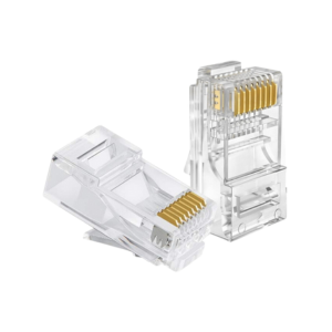 หัวสายแลน (แบบทะลุ) LAN No.6040-RJ45-6 Easy Connector RJ45/CAT6 , (100 pcs/ea)