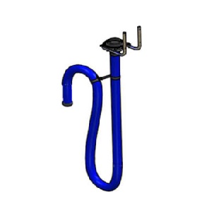 ท่อดูดไอเสียรถยนต์ (แบบเดี่ยว) NEDERMAN No.20813163 Single Exhaust Extractor manual hose suspension : NTP , 100 mm. 5 Mt