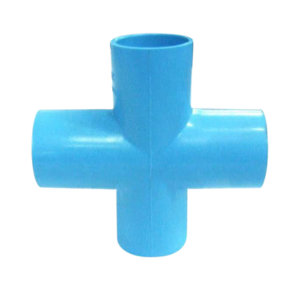 ข้อต่อสี่ทาง 90 องศา PVC ท่อน้ำไทย 90 TS CROSS , 1/2&quot;