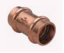 ข้อต่อทองแดงตรง Conex Banninger No.MPA5270 0020001 Straight Coupler , 1/4&quot;