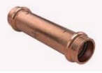 ข้อต่อทองแดงตรง Conex Banninger No.MPA5270L0020001 Long Coupler , 1/4&quot;