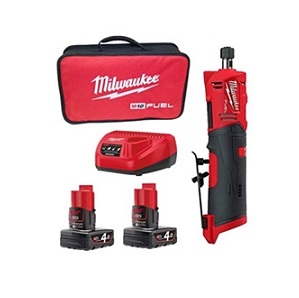 เครื่องเจียร์ขนาดเล็กไร้สาย MILWAUKEE No.M12FDGS-504C M12 Die Grider, 12V  (1 Charger , 2 Battery 4.0Ah)