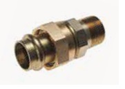 ยูเนี่ยนเกลียวนอก Conex Banninger No.PA4341G0040400 Male Straight Union Connector ( &gt;B&lt; press ) , 1/2&quot; x 1/2&quot;