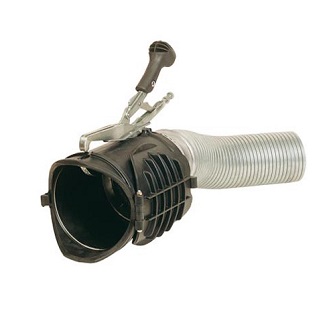 NEDRMAN No.20803261 Rubber nozzle with lid and metal hose