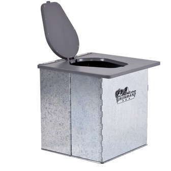 ส้วมสนาม IRONMAN NO.IBUSHTOILET Foldable Bush Toilet (200kg rated)