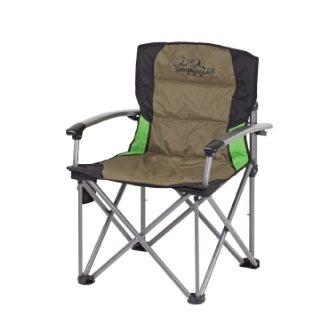 เก้าอี้คิงไซด์เท้าแขนแบบแข็ง IRONMAN NO.ICHAIRHA004 Deluxe Hard Arm Camp Chair (150kg rated) - While Stocks Last