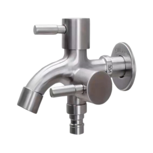 ก๊อกสองทางสแตนเลส VIP No.SUS304 Two way faucet stainless steel