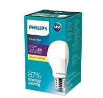 หลอดแอลอีดี PHILIPS Essential LED Bulb 3000K , 13W (WarmWhite)