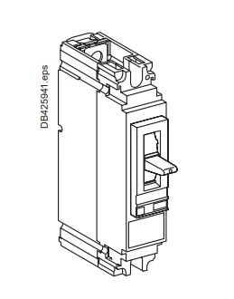 เบรคเกอร์ SCHNEIDER No.LV438563 ComPact NSX100F 18kA 1P20A , 220/240 VAC