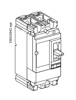 เบรคเกอร์ SCHNEIDER No.LV438595 ComPact NSX100F 18kA 2P30A , 380/415 VAC