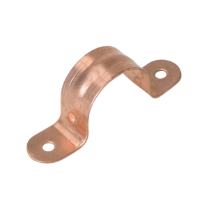 เข็มขัดรัดท่อทองแดง PROCURU Copper Tube Strap (2 Hole) : Wrot , 1/8&quot; (Approve : NSF, UPC)