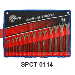 ชุดประแจแหวนข้างปากตาย CONSO No.SPCT0114 Combination Spanner Set , 8-24mm. (14pcs/set)