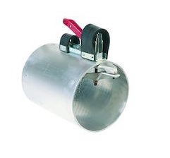 NEDERMAN  No.20804761 Heavy duty Exhaust Nozzle Aluminium , Max Pipe125 mm.