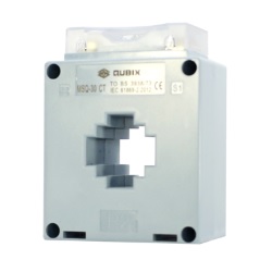 หม้อแปลงกระแสไฟฟ้า QUBIX CT NO.MSQ-30 Current Transformer , 30 x 10 mm 80/5A