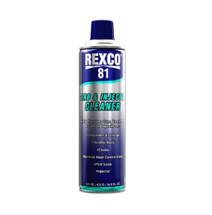 REXCO NO.81-500 Carb&amp;Injector Cleaner, 500 ml.